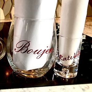 Savage, Classy, Boujee, Ratchet drinkware set.